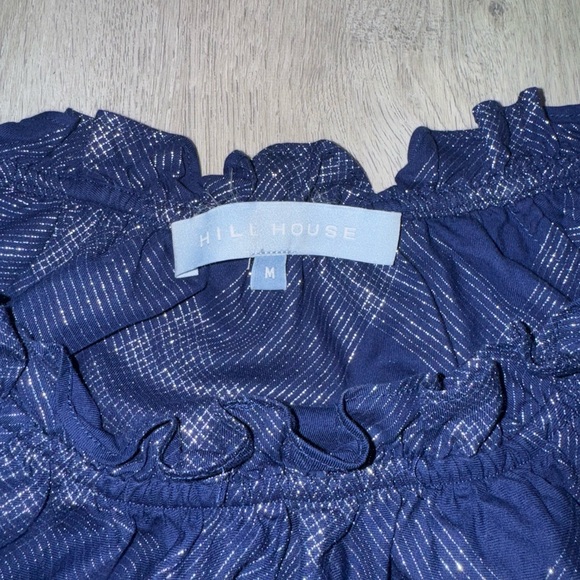 Hill House Blue and Purple Plaid Mini Dress - Picture 2 of 5